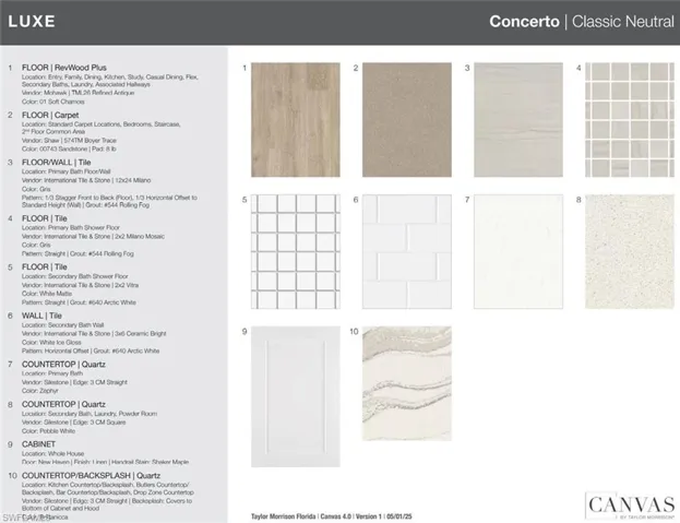 15785 Genova Drive - Design Selections - This home is currently under construction - selections are subject to change