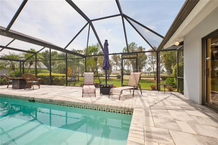 Spend the afternoon lounging by this welcoming pool.