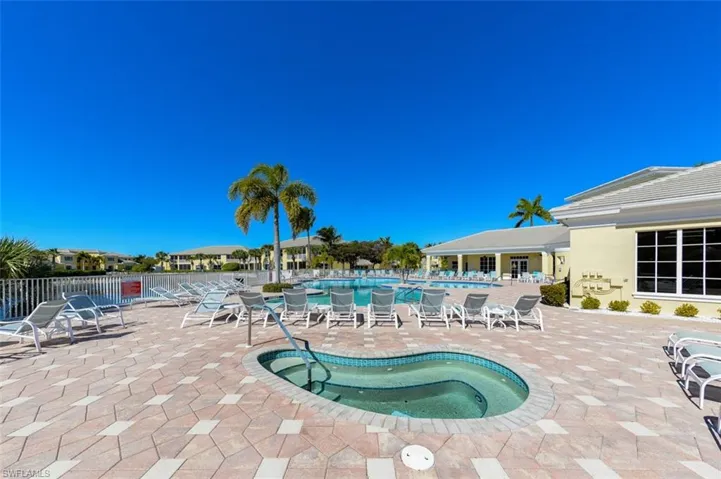 In-ground Spa and Pool area