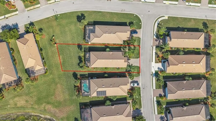 Large yard
