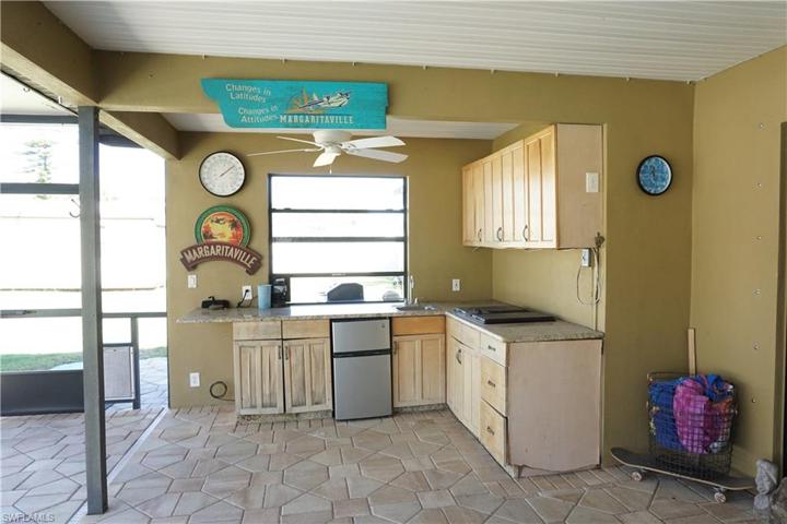Outdoor kitchen wood cabinets need a little TLC