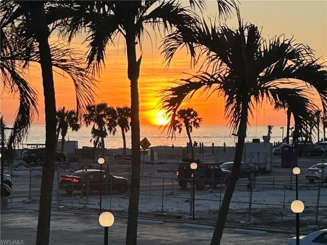 Sunset View from the property