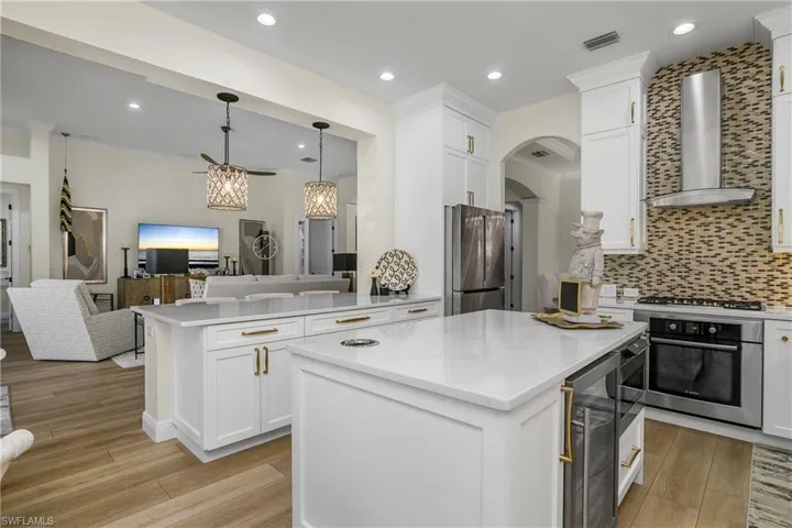 Kitchen toward great room