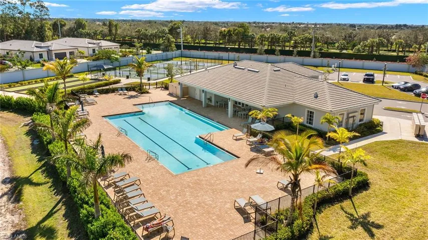 View of community swimming pool