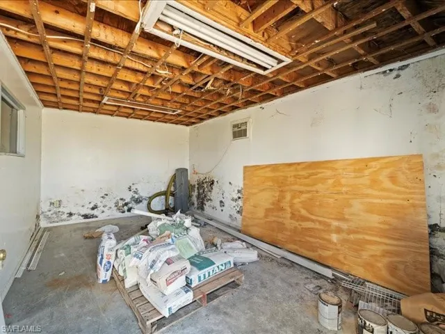 View of basement