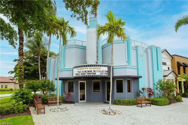 View of community  theater