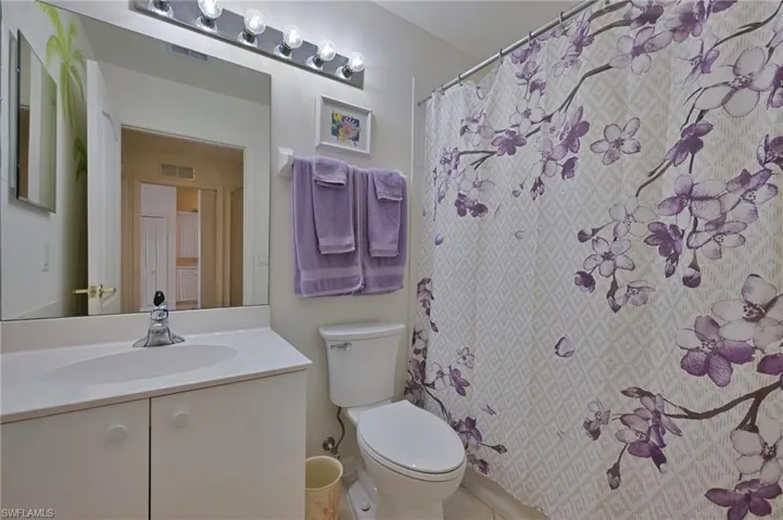 Guest Bathroom with Shower and Bathtub