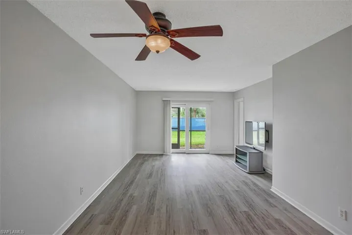 CEILING FAN IN DINING AREA