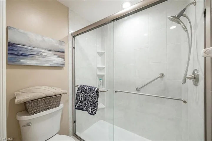 Full bath with a stall shower