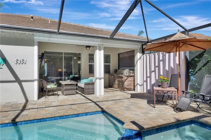 Pool and Outdoor Kitchen