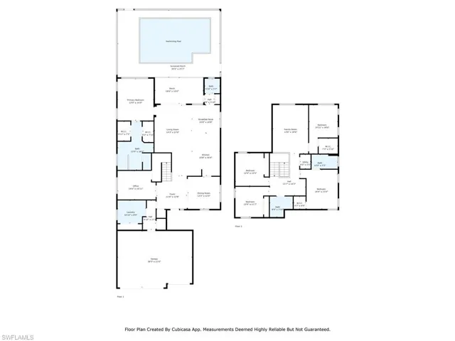 View of floor plan / room layout