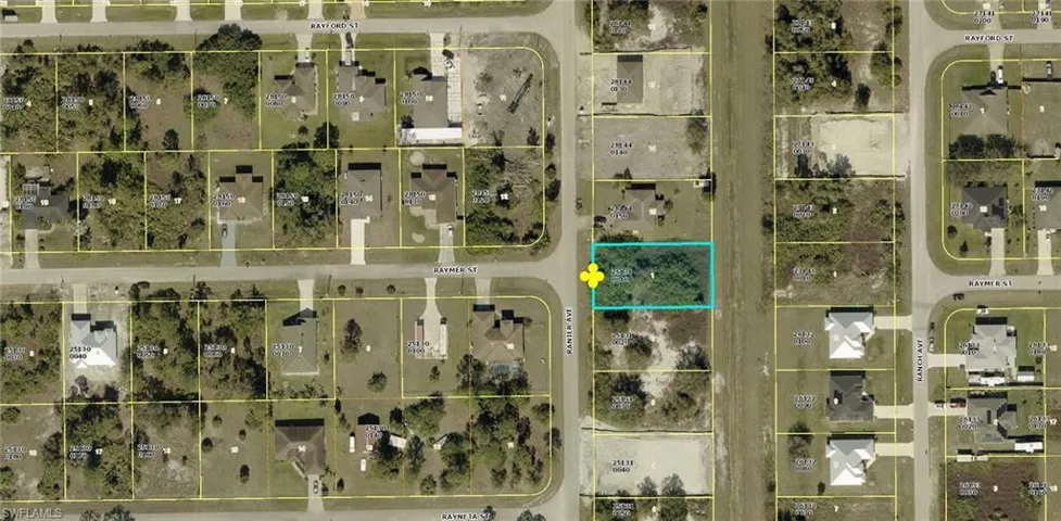 Aerial overview of property's location