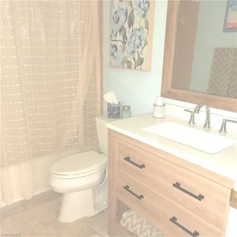 Updated guest bathroom