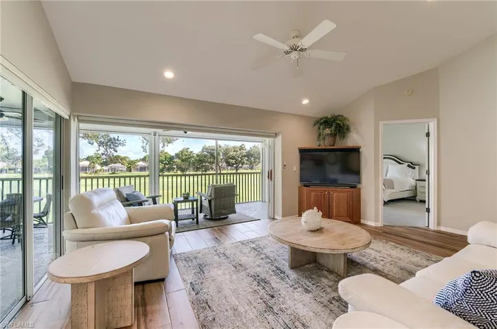 Vaulted great room