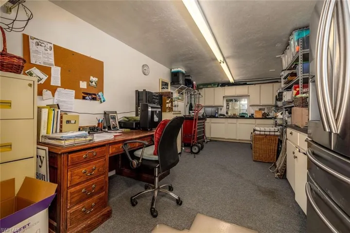 Extra room for office,exercise etc. with extra refrig