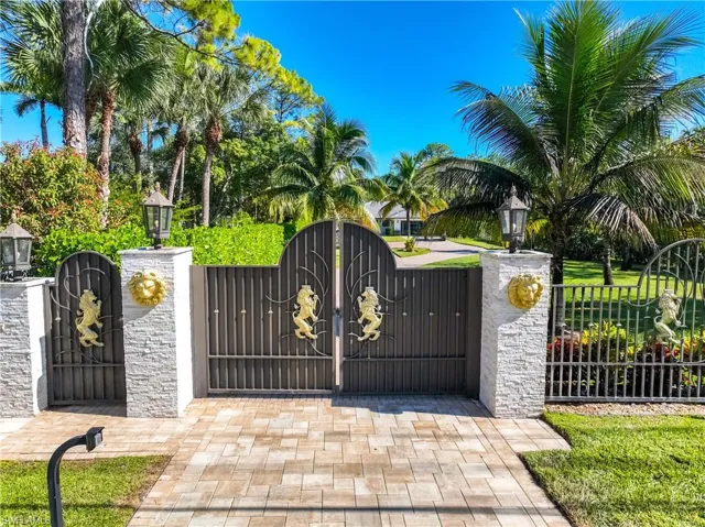 View of gate
