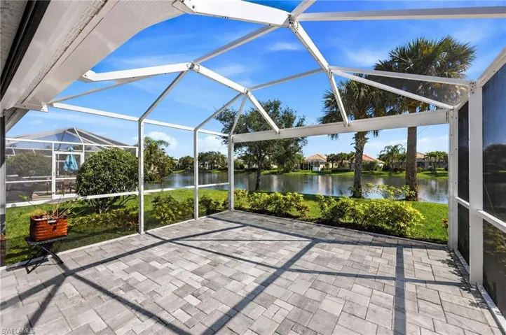 Gorgeous Lakeviews form fully screened-in Patio