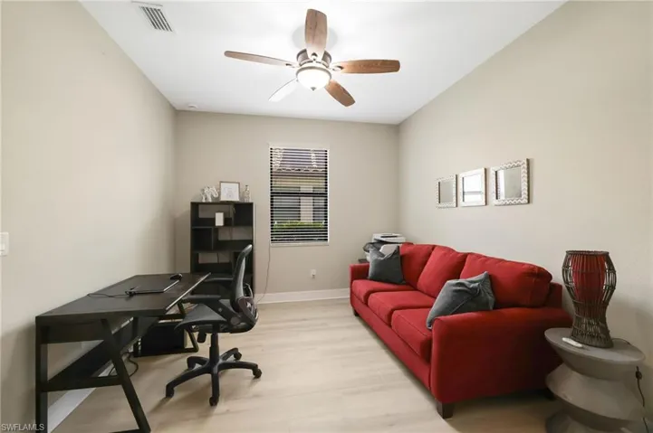 Den/4th Bedroom with Newly Installed LVP Floors