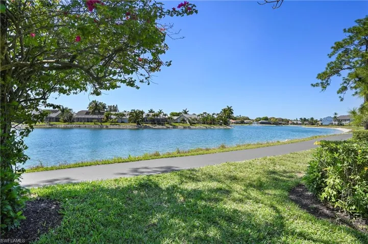 Water view with nearby suburban area