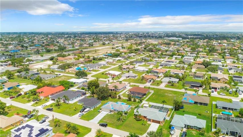 Drone Front of Home