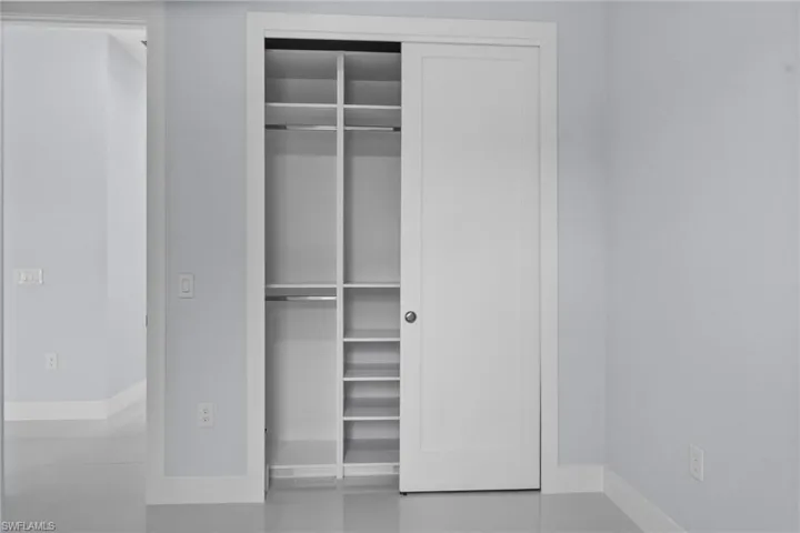 View of closet