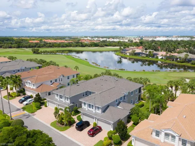 Aerial of condo building