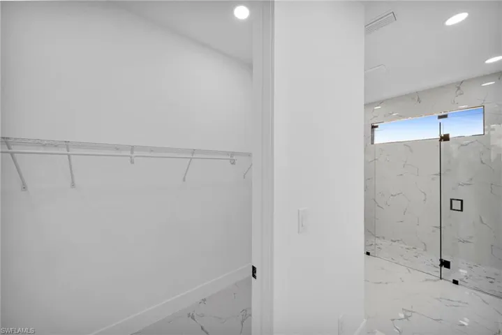 View of spacious closet
