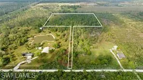 Private driveway from Rasmussen Road down to the 10 acres outlined