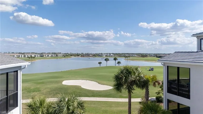 Water view with a golf club