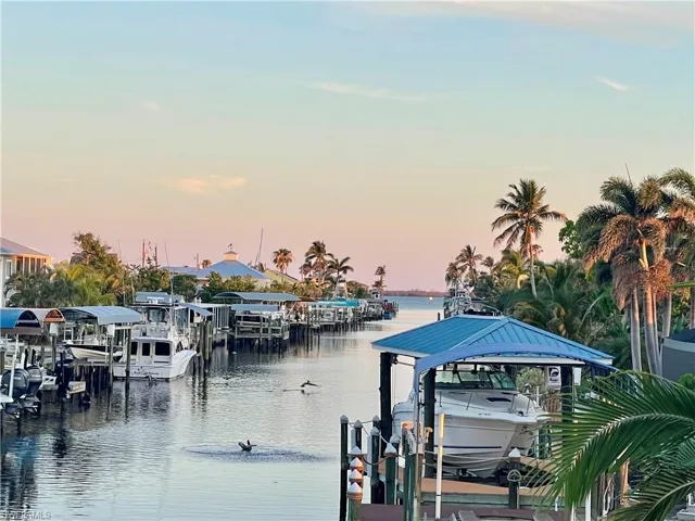 View of the bay and Sanibel