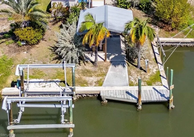 Dock and boat lift
