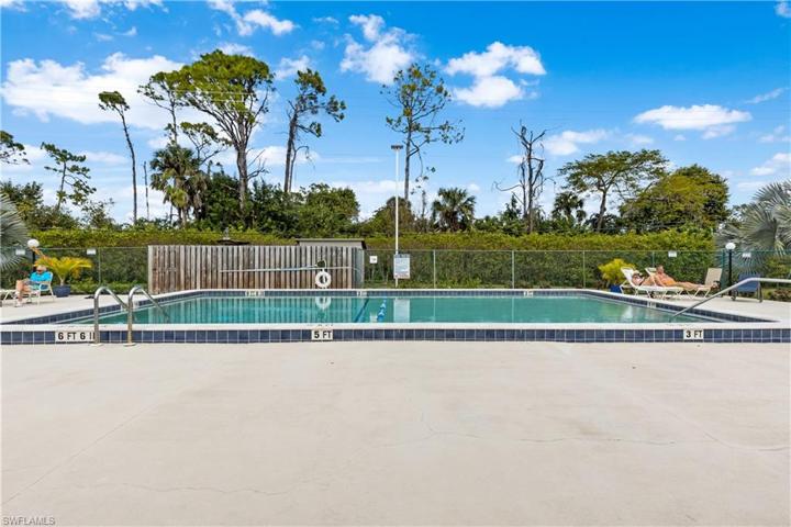 Community pool a great place to relax or mingle with your neighbors