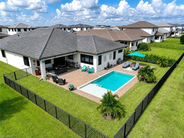 Rear Elevation Pool Aerial