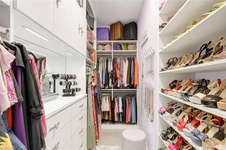 Custom Walk In Closet