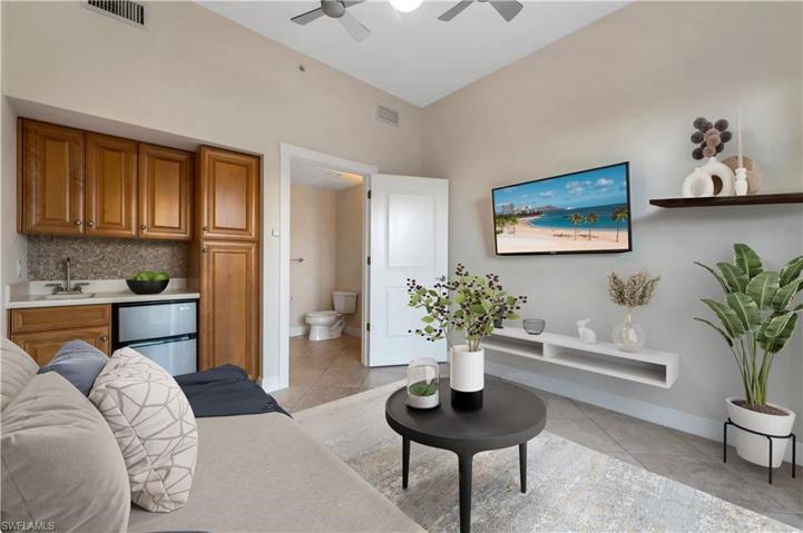 Cabana virtually staged