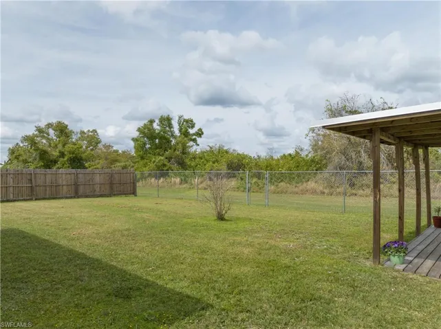 Large & FENCED Backyard