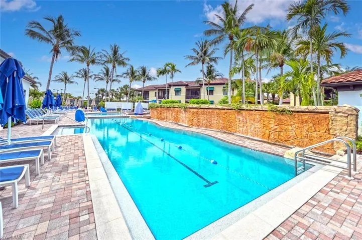 Adult only lap pool