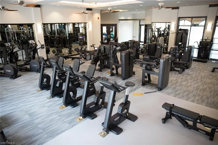Naples Bay Club workout facility