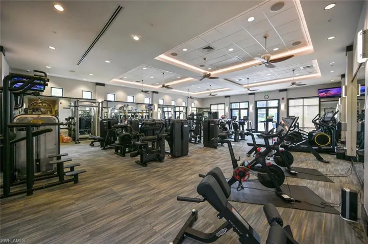 Naples Bay Club workout facility