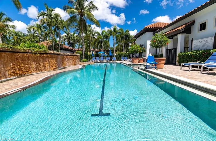 Adult only lap pool