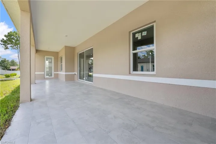 View of patio