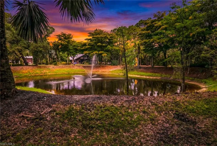 Manmade lake.