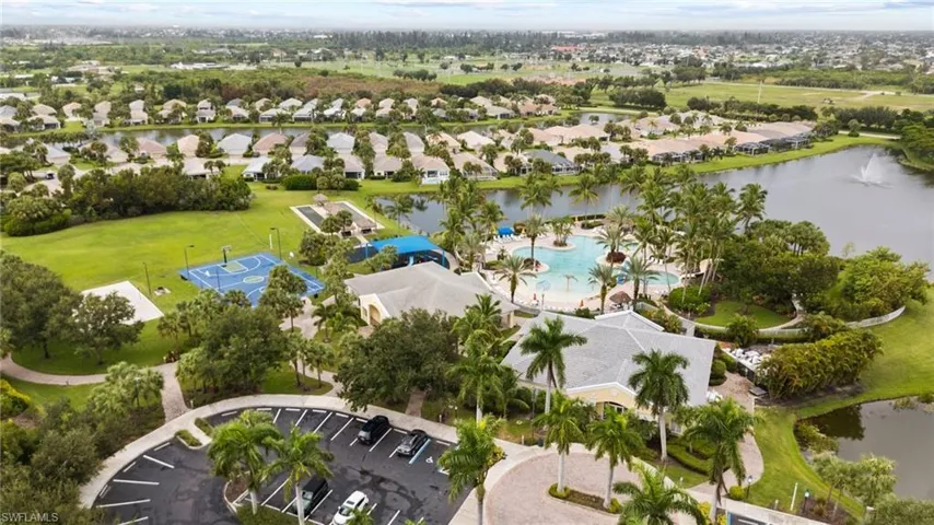 Birds eye view of amenities