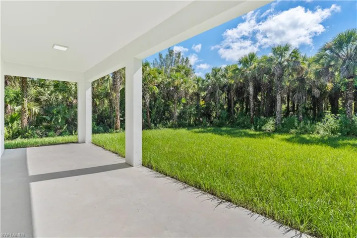View of patio