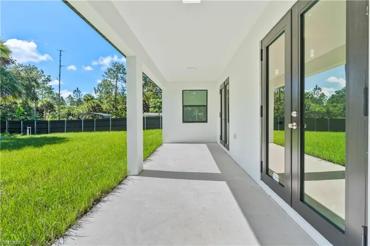 View of patio / terrace featuring french doors
