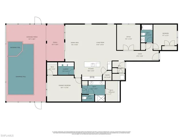 View of floor plan / room layout