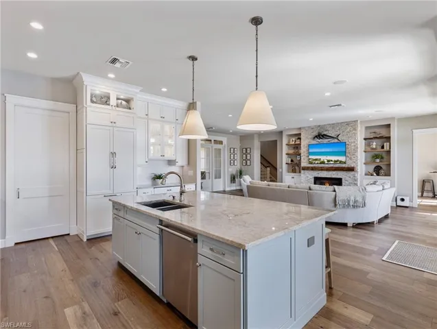 Kitchen toward Great Room