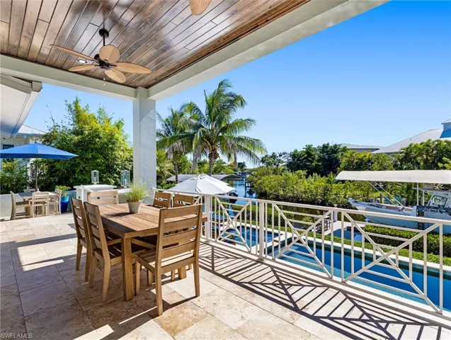 Patio off of kitchen