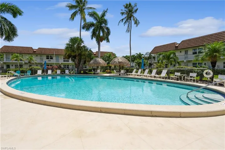 View of pool
