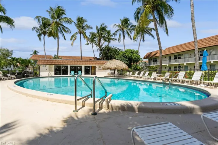 View of pool